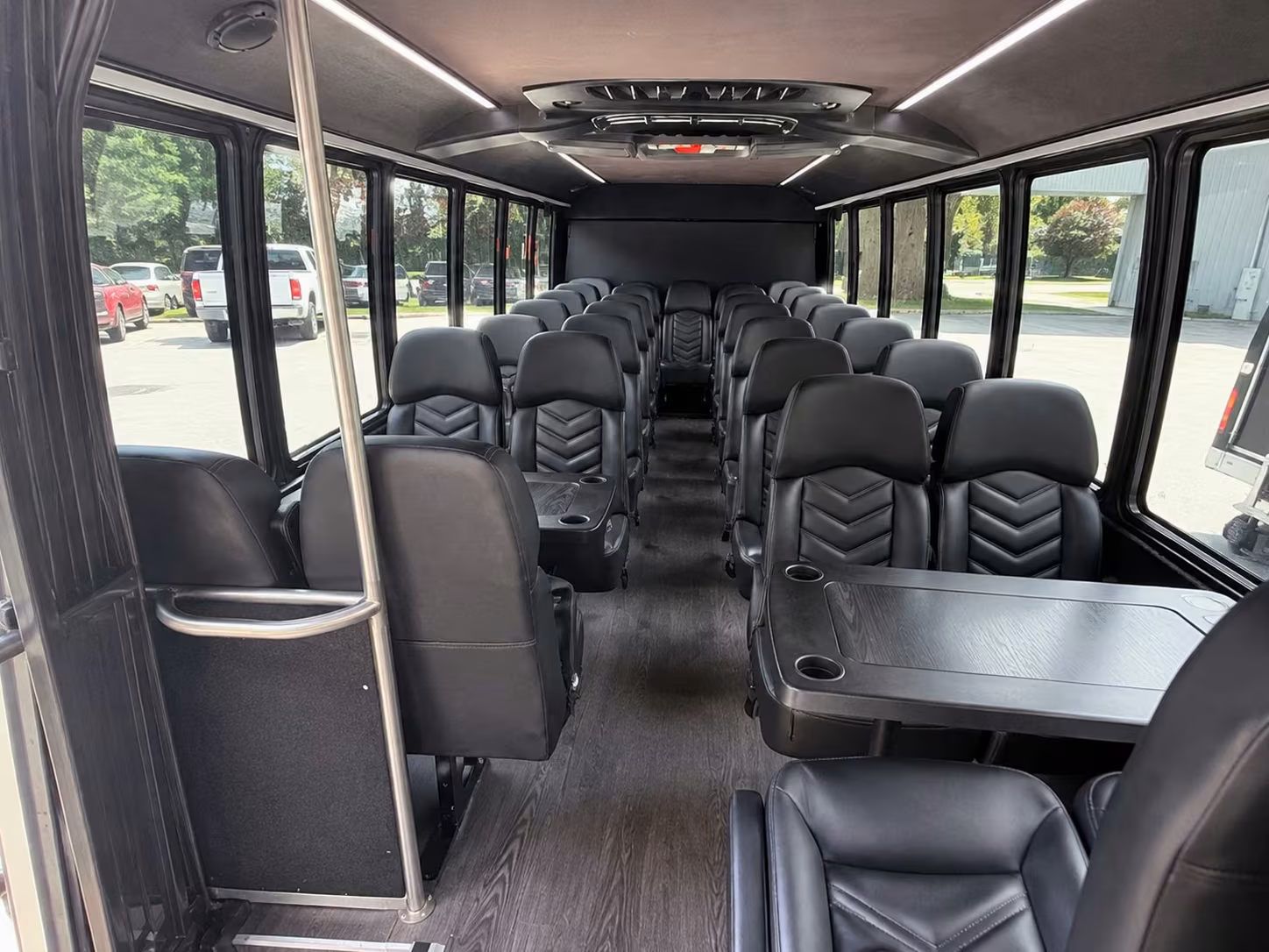 20 passenger minibus interior