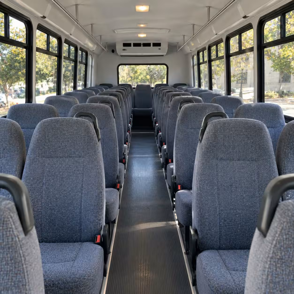 35 passenger minibus inside