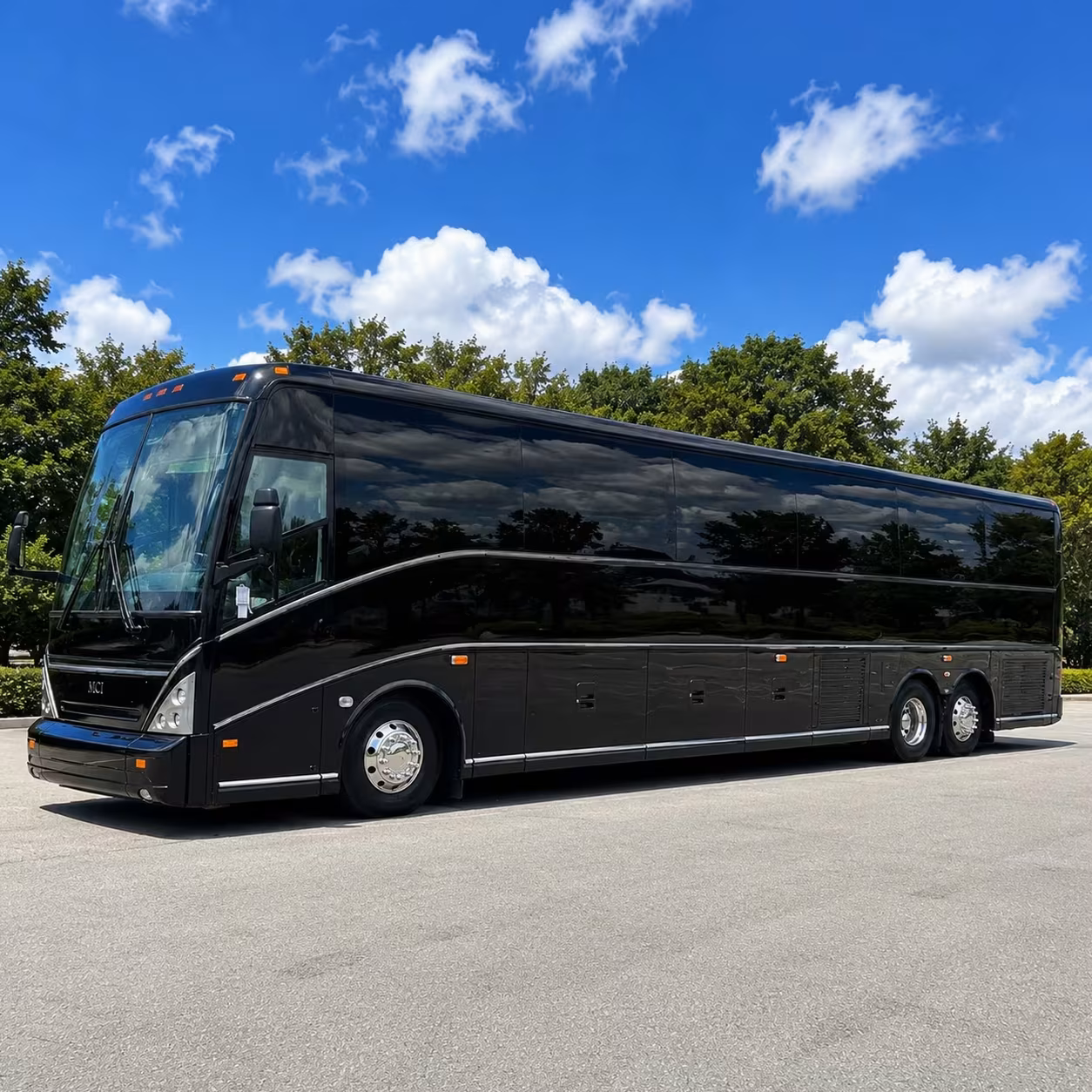 palm bay charter bus rentals for corporate events and travel