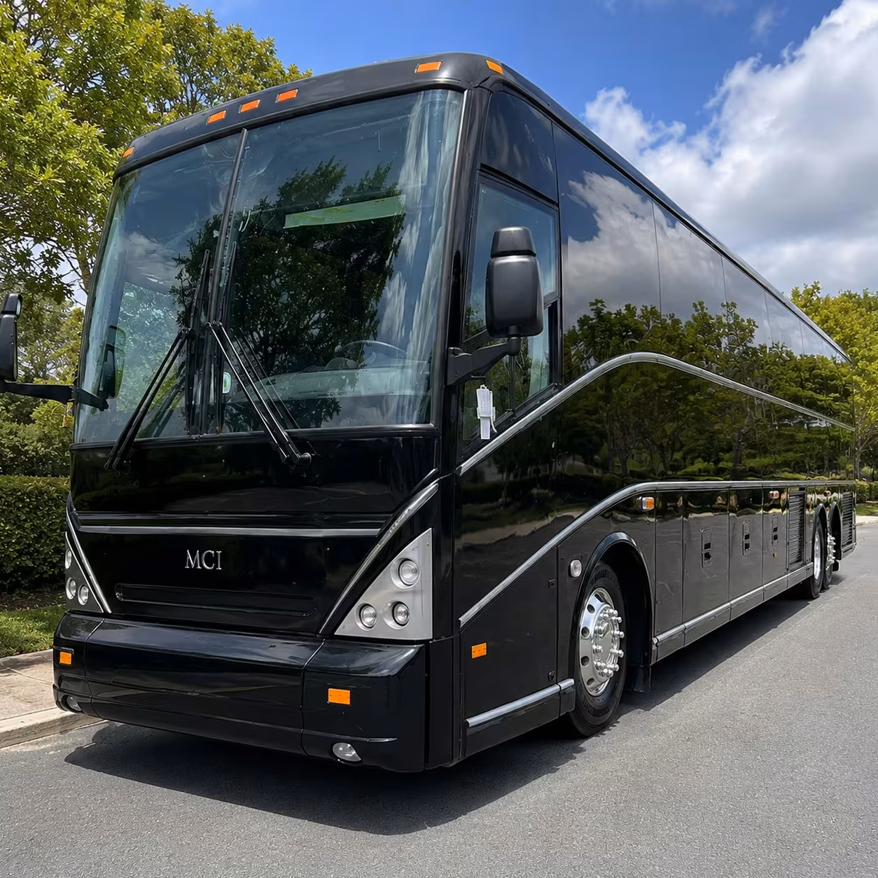 palm bay wedding shuttle buses for guests and venues