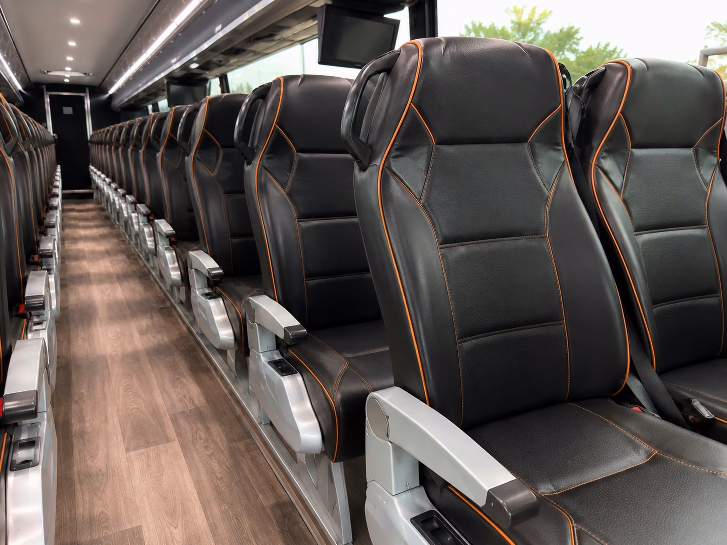 rates for government and military charter bus rentals in palm bay
