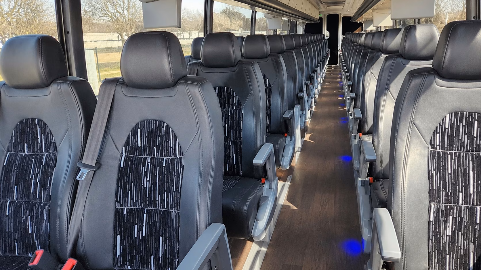 sports team and fan group charter buses in palm bay