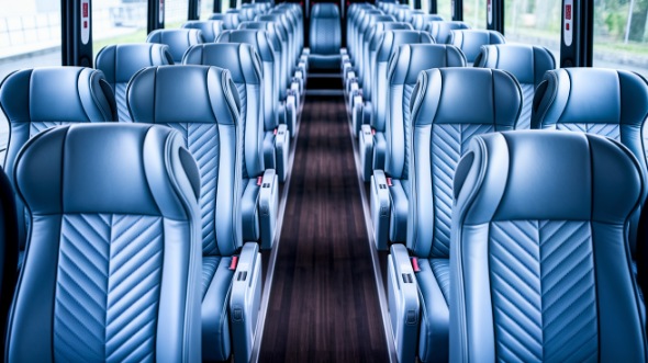 54 passenger charter bus interior palm bay