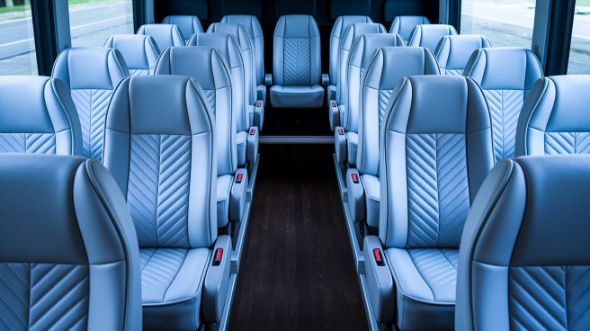 palm bay 15 passenger minibus interior