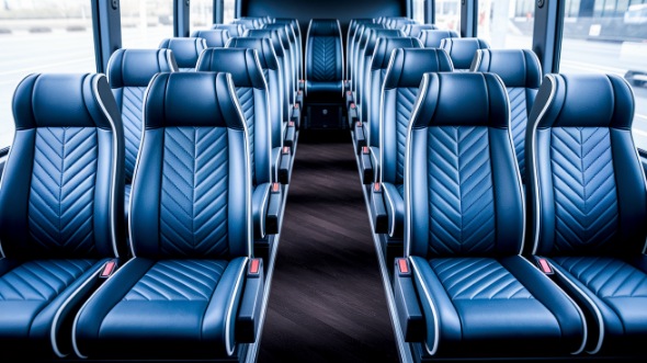 palm bay 20 passenger minibus inside
