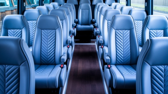 palm bay 28 passenger minibus inside