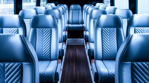 palm bay 30 passenger minibus inside