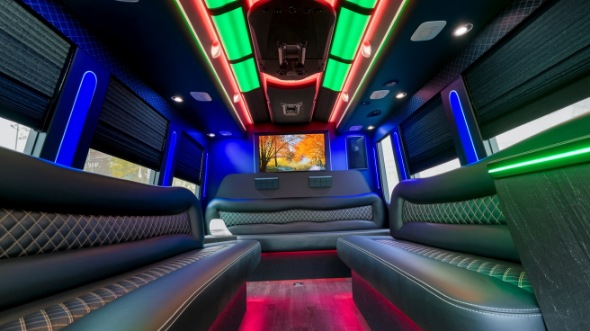 palm bay party bus rental inside