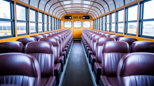 school bus rental interior palm bay